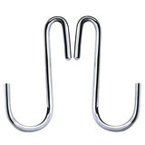 Tonilara Heavy-Duty S Shaped Hooks S-Hooks Stainless Steel Hanging Hangers for Kitchenware Spoons Pans Pots Utensils Bags Towels Clothes Tools Plants