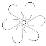 Tonilara Heavy Duty S Hooks Used in The Kitchen Ware Bathroom Cloakroom Garden Stainless Steel S Shaped Hooks Hanging Hangers Pan Pot Utensils Clothes Bags Towels Plants Holder Small