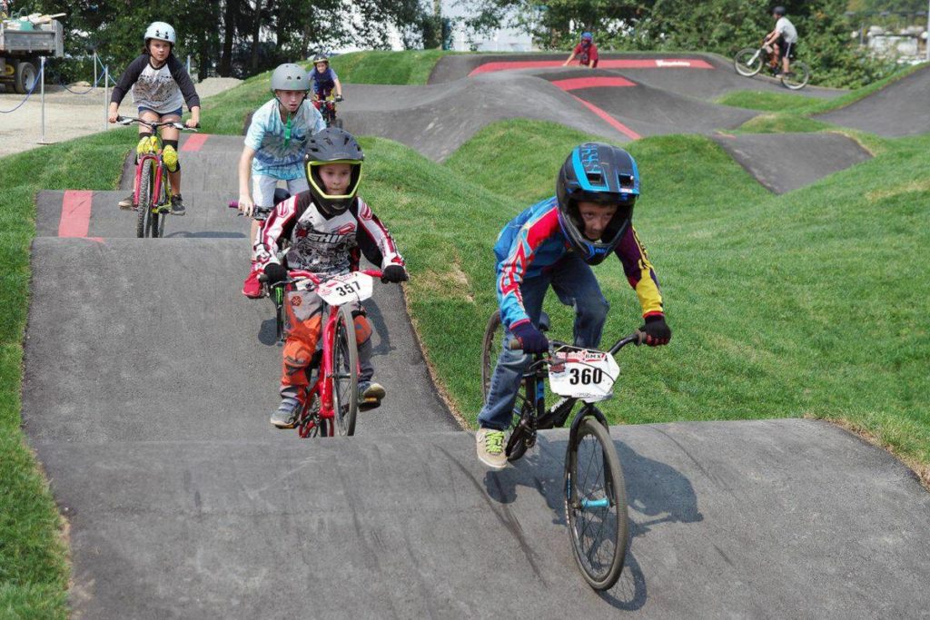 Pump track proposed for former playground at Nanoose Bay Community Park