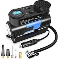 ACPURI Digital Tire Inflator Portable Air Compressor only $19.00
