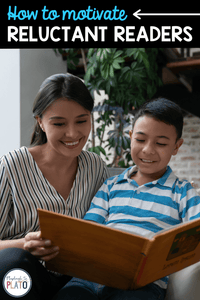 As much as we may hope that our children will always love to read, the reality is that many kids need a little encouragement.  So… how can we motivate reluctant readers?