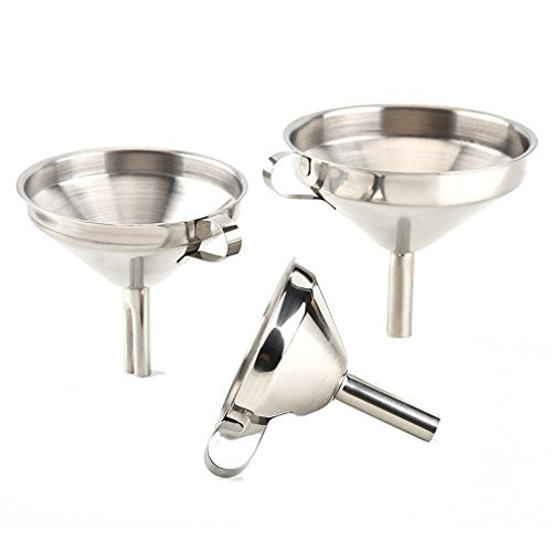 Best and Coolest 24 Stainless Steel Funnel Sets