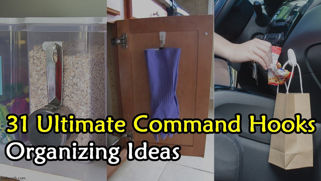 More info and credit on 31 Ultimate Command Hooks Organizing Ideas Compilation: 1