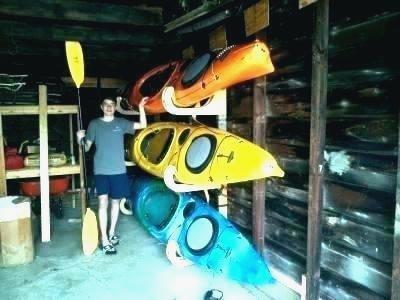 Gratifying Kayak Garage Storage