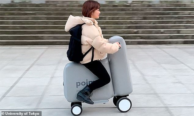 Japanese researchers unveil INFLATABLE e-bike that weighs 12 pounds and fits inside a backpack