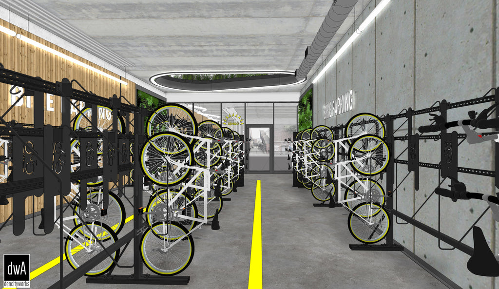 New Sunset Park Housing Development To Include Modern Bike Parking For Delivery Worker