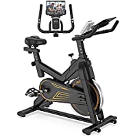 Hitosport Indoor Exercise Bike with Silent Belt Drive & LCD Monitor only $146.99