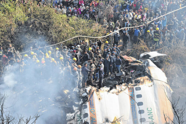 68 dead, 4 missing after plane crashes in Nepal resort town