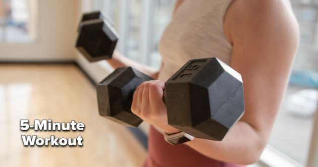 This 5-Minute Arm Workout Tones And Strengthens Key Muscles