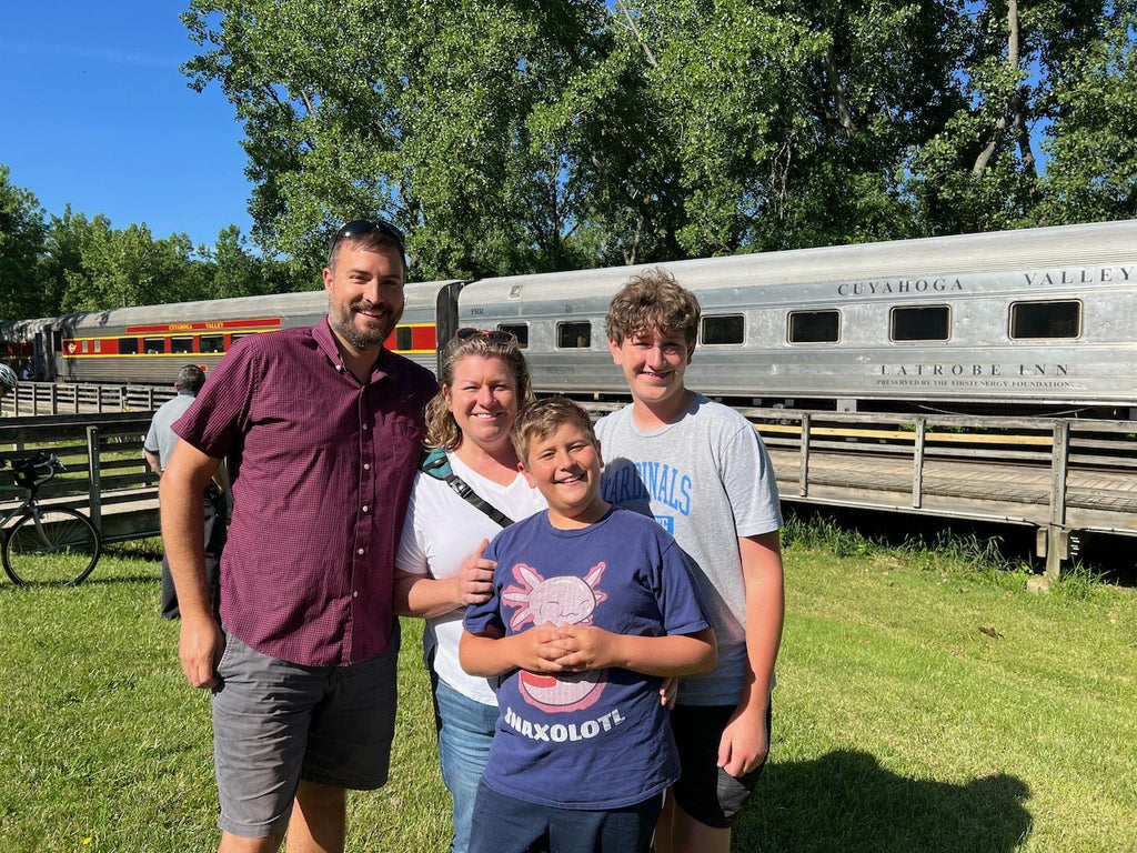 How do you have breakfast on a moving train? The Cuyahoga Valley Scenic Railway!
