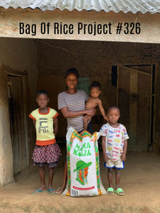 Bag of Rice Project #326 -A visit to the Promise family