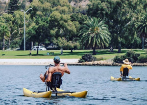 Hire Your Own Waterbike And Glide Across The River This Summer