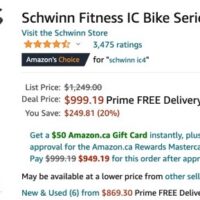 Spin Bike Black Friday Sale 2021 in Canada for Fitness+, Peloton, Zwift and More