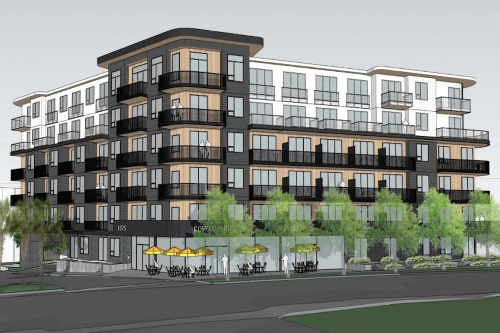 Design changes to 6-storey, 99-unit proposal earns public hearing in Esquimalt