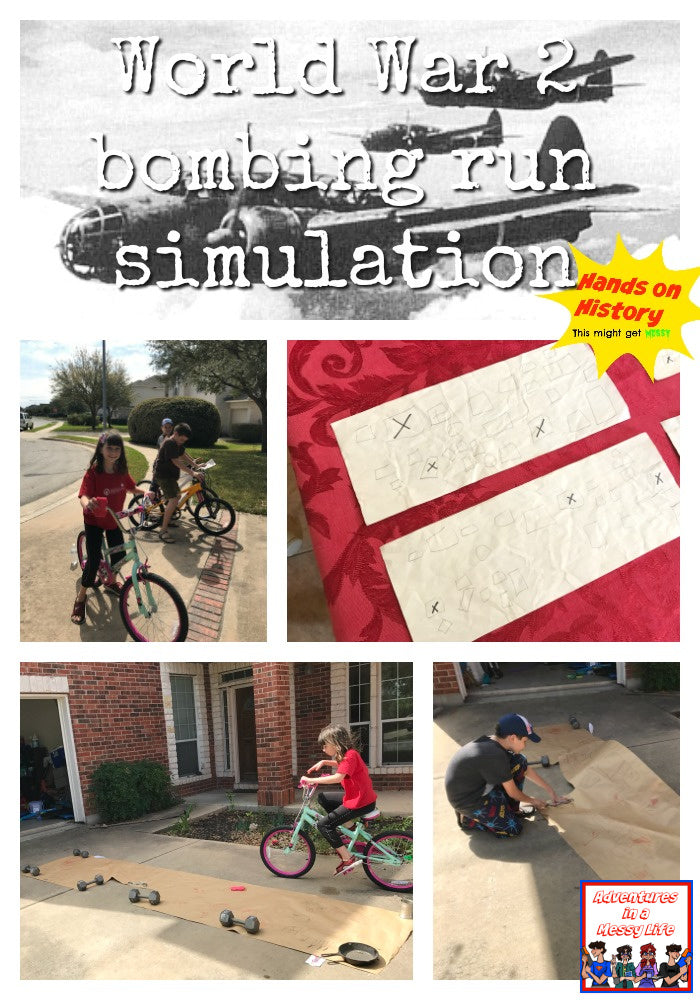 World War 2 bombing run simulation