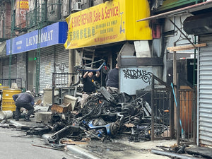 At least 4 dead in Chinatown e-bike repair shop fire, officials say