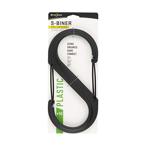 Nite Ize S-Biner Dual Carabiner, Strong Plastic, Largest Size #10